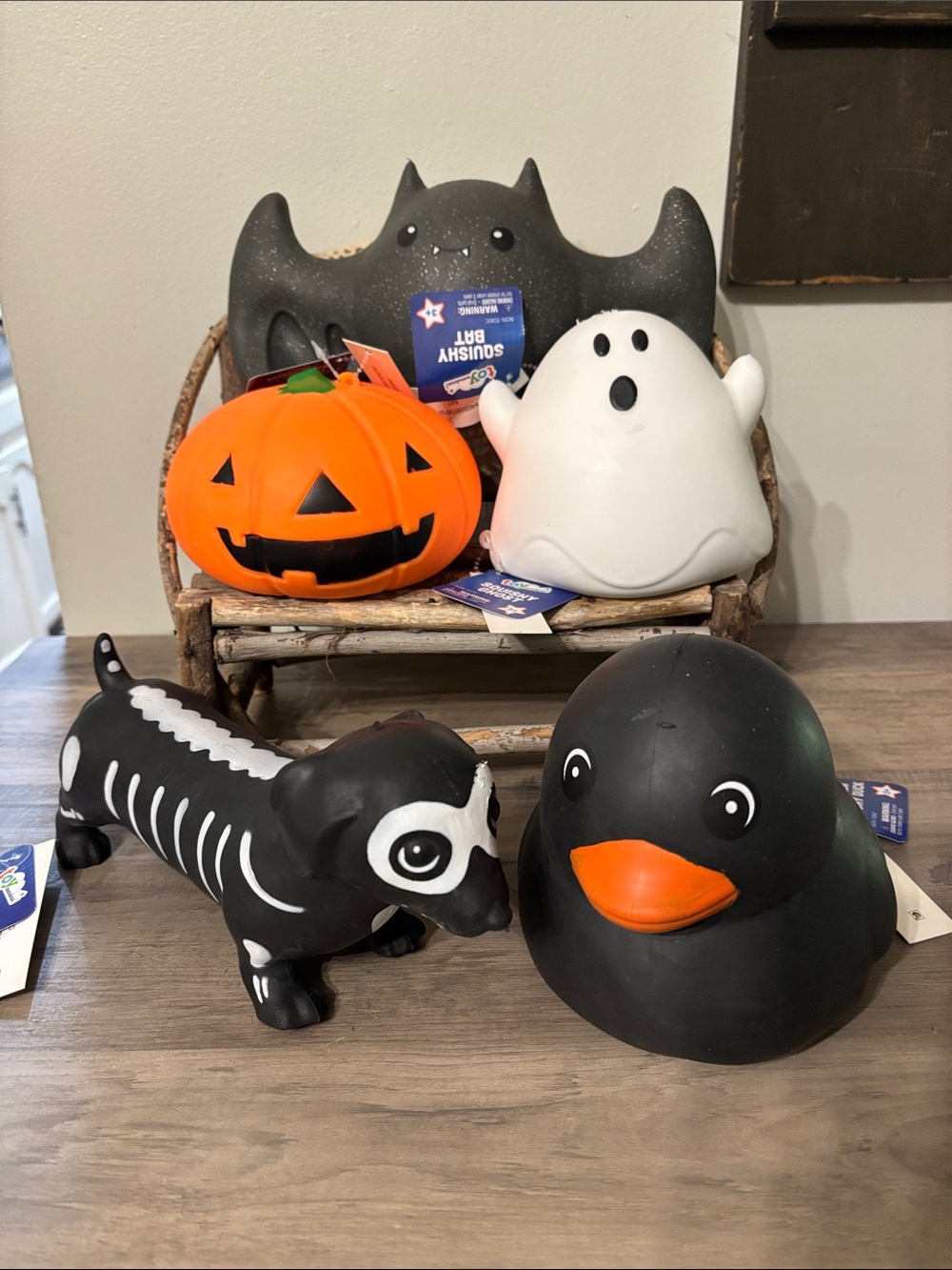 NWT Halloween Ghost, Bat, Duck, Dog and Pumpkin Toymendous Squishy Toys 2026